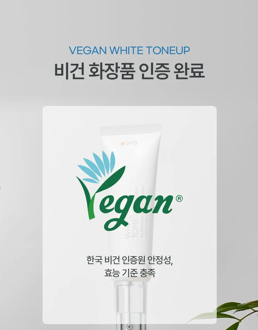 [수분톤업/화잘먹 톤프렙] 나인위시스 비건 화이트 톤업 크림 50ml 상세페이지 24